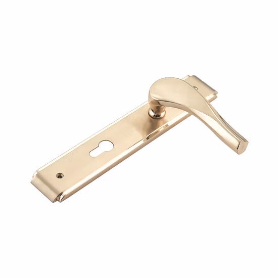 Modern Mortice Zinc Alloy Door Lock Handle