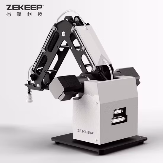 303ED ロボット アームが教師組織で物体の掴み方を教え合う