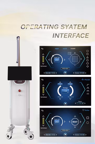 プロフェッショナル CO2 レーザー 60 ワット RF 金属管 CO2 レーザー医療フラクショナルマシン